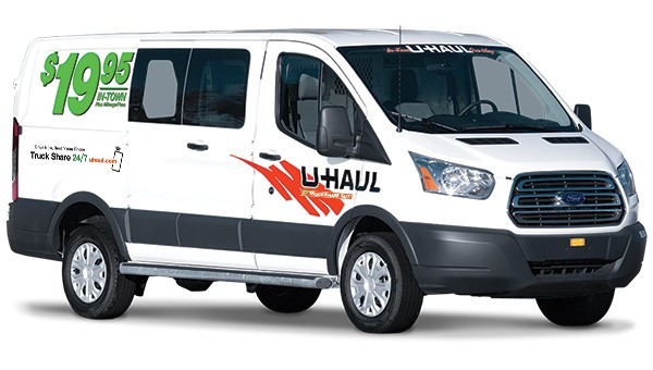 U-Haul cargo van
